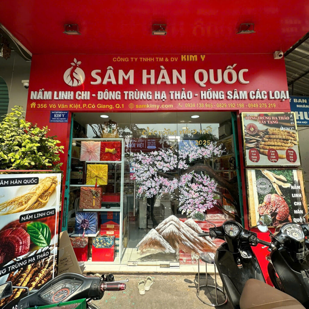 Thương hiệu Hồng sâm nổi tiếng tại Hàn Quốc đã có mặt Trung tâm Thành phố Hồ Chí Minh.