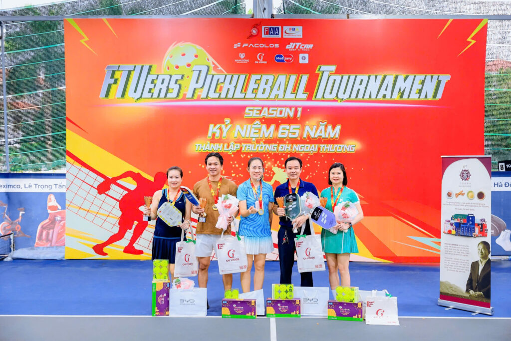 KIM’S RED GINSENG – HÂN HẠNH ĐỒNG HÀNH CÙNG GIẢI PIKLEBALL FTU TOURNAMENT