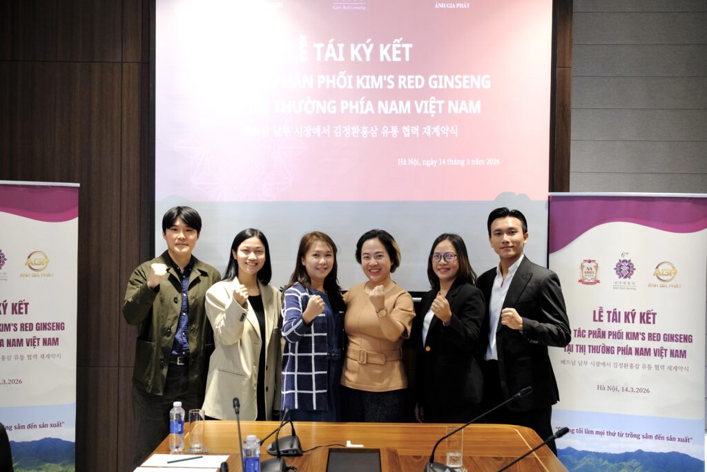 Na Korea Trading và AGP chính thức tái ký kết, tiếp tục hành trình phát triển Kim’s Red Ginseng tại Việt Nam