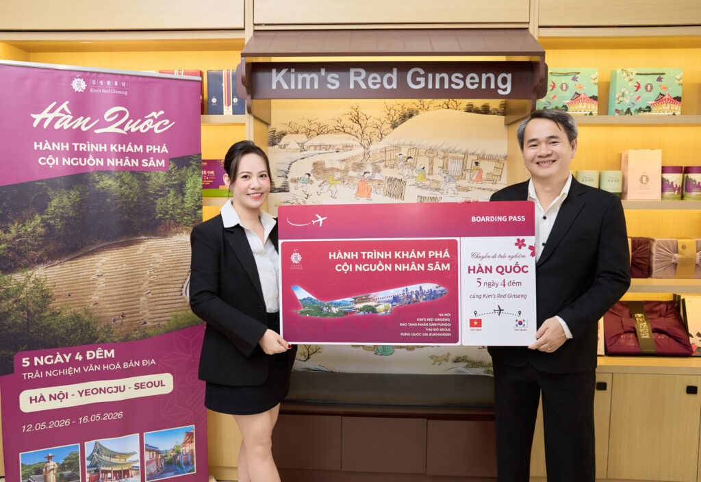 CHÚC MỪNG CÔNG TY TNHH THƯƠNG MẠI ÁNH GIA PHÁT ĐẠT THƯỞNG CHUYẾN ĐI HÀN QUỐC VỀ CỘI NGUỒN NHÂN SÂM