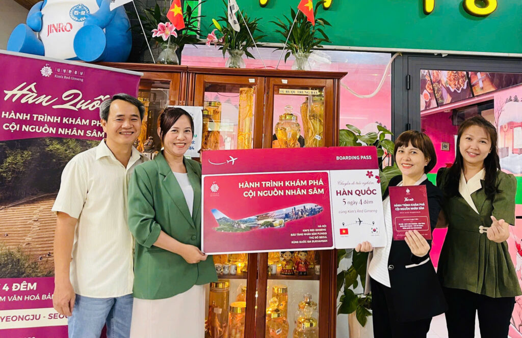 CHÚC MỪNG HARU – ĐẠI LÝ XUẤT SẮC NHẬN CHUYẾN ĐI HÀN QUỐC