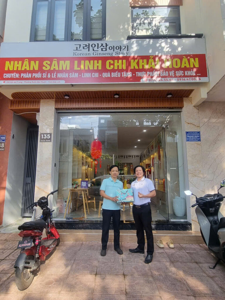 HỒNG SÂM KIM’S RED GINSENG CÓ MẶT TẠI NHÂN SÂM LINH CHI KHẢI HOÀN – ĐẮK LẮK